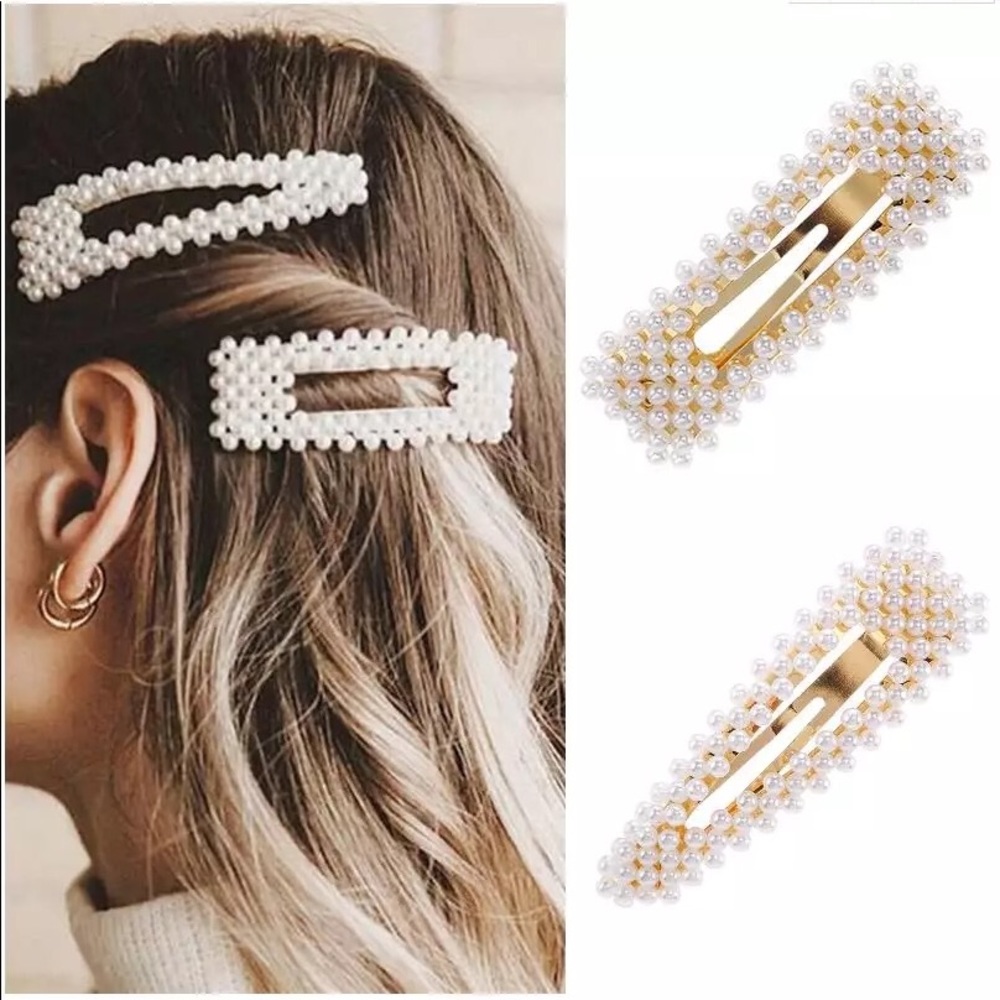 Coming Soon • Pearl Hair Clips